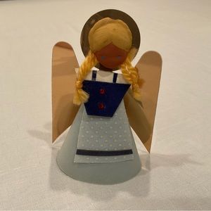 Vintage 1980s Angel Christmas Ornament in VGVC